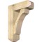 Ekena Millwork Legacy Craftsman Rough Sawn Bracket w/ Offset Brace, Douglas Fir, 8"W x 24"D x 32"H BKT0806X24X32LEC04RDF - alternate 1